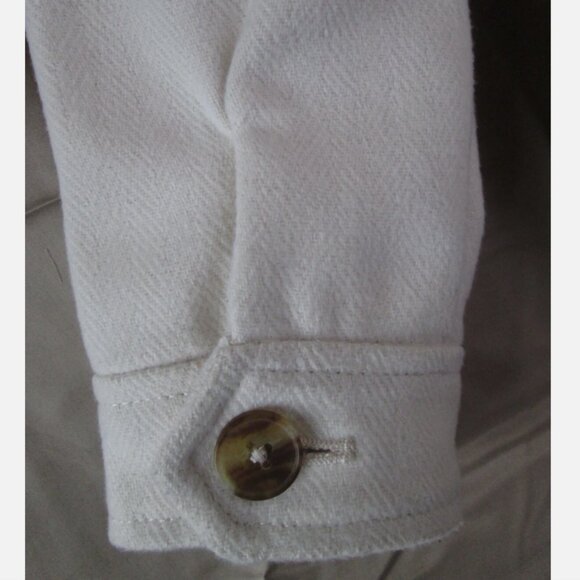 Oversized Long-Sleeve Plaid Flannel Shirt for Girls - Picture 5 of 5